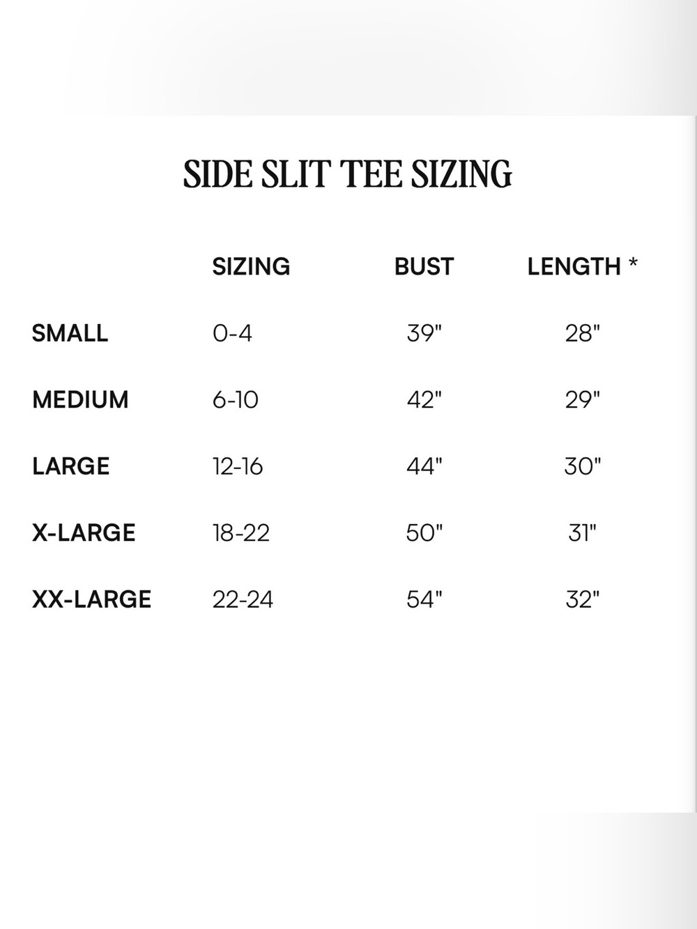Pebby Basics Ivory Side Slit Tee - Picture 6 of 6